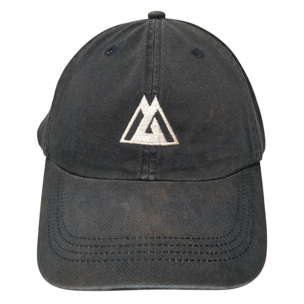 L2 Data Collection Slideback Baseball Cap Black One Size Alternative Apparel
